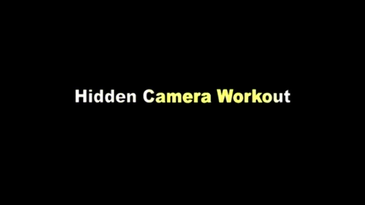 Hidden Camera Workout Sex — Hidden Camera Workout – Black Milf